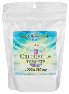 Earth Circle Organics   Chlorella Tablets   1000 Tablets