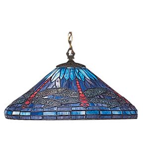 Dragonfly 1 Light Pendants in Weathered Bronze D16 1 01