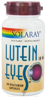 Solaray   Lutein Eyes 18 mg.   60 Vegetarian Capsules