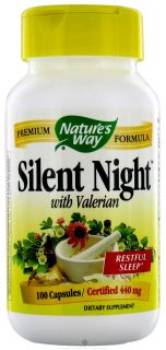 Natures Way   Silent Night With Valerian 440 mg.   100 Capsules
