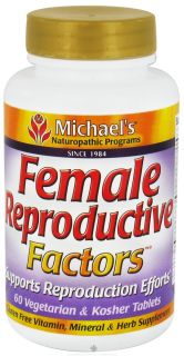 Michaels Naturopathic Programs   Female Reproductive Factors   60 Tablets