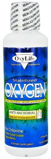 Oxylife Products   Oxygen with Colloidal Silver and Aloe Vera Unflavored   16 oz.