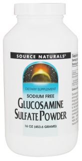 Source Naturals   Glucosamine Sulfate Powder   16 oz.