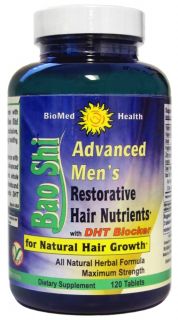 BioMed Health   Advanced Mens Bao Shi Restorative Hair Nutrients   120 Caplets