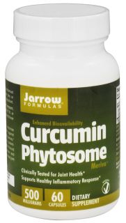 Jarrow Formulas   Curcumin Phytosome 500 mg.   60 Capsules