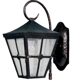 Castille 1 Light Outdoor Wall Lights in Country Forge 30232CDCF