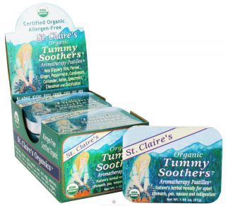 St. Claires Organics   Organic Tummy Soothers Aromatherapy Pastilles   1.44 oz.