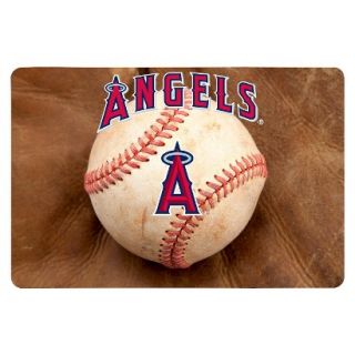 Anaheim Angels Baseball Pet Bowl Mat L