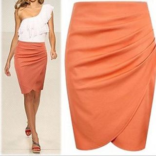 Womens New Fashion Business Suit Pencil Skirt Summer/Autumn OL Skirts For Women Knee Length