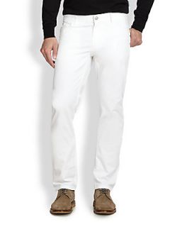 F. Faconnable Five Pocket Denim Jeans   White