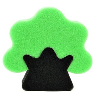 Tree Pattern Absorbent Cleaning Sponge