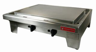 Cook Tek 36 Countertop Induction Plancha   Stainless 208v
