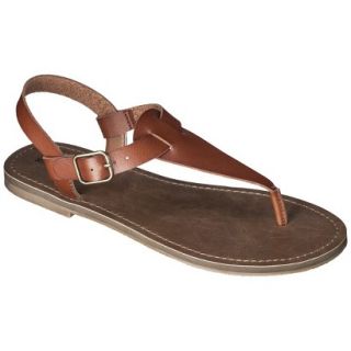 Womens Mossimo Supply Co. Lady Sandals   Cognac 8