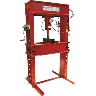 Arcan Air/Hydraulic Shop Press   100 Ton, Model CP100
