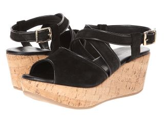 Cordani Denton Womens Wedge Shoes (Black)