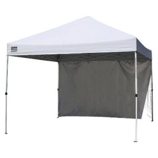 Quik Shade Commercial C100 10X10 Instant Canopy w/ Wall Panel   White