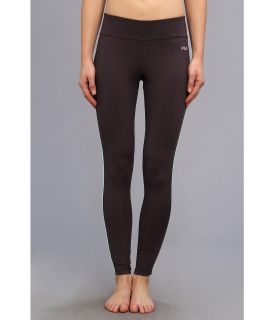 Fila Side Piped Long Tight Womens Workout (Brown)