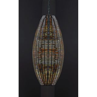 Tall Crocodile Hanging Lamp