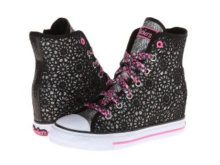 SKECHERS KIDS Hydee Gimme 81092L Girls Shoes (Black)