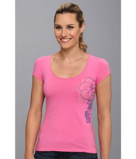 Life is good Crusher Lightweight Vee Tee Womens T Shirt (Pink)
