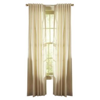 Martha Stewart Living Hemp Faux Silk Back Tab Curtain, 108 in. Length DISCONTINUED 1611211