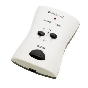 ClearSounds Portable Telephone Amplifier   White CLS WIL95