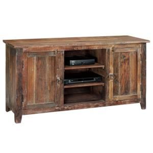Home Decorators Collection Holbrook 58 in. W Reclaimed Natural Media Cabinet 0179300950