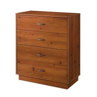 South Shore Furniture Clever 4 Drawer Chest in Sunny Pine 3342034