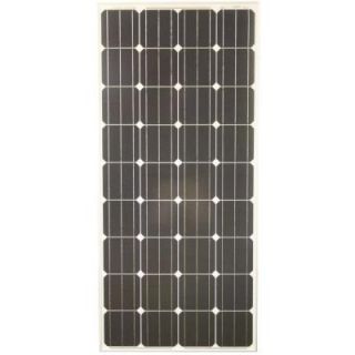 Grape Solar 160 Watt Monocrystalline PV Solar Panel for Cabins, RVs and Back up Power Systems GS S 160 Fab8