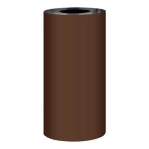 Gibraltar Building Products Roll Valley 10 in. x 10 ft. Royal Brown over Birch White Aluminum Roll Flashing A999BW 10 10