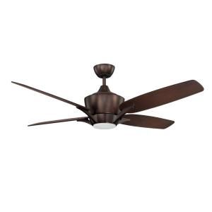 Designers Choice Collection Futura 52 in. Oil Brushed Bronze Ceiling Fan AC19152 OBB