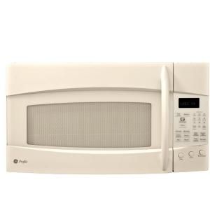 GE Profile Spacemaker 1.9 cu. ft. Over the Range Microwave in Bisque DISCONTINUED PVM1970DRCC