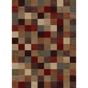 Tayse Rugs Festival Multi 5 ft. 3 in. x 7 ft. 3 in. Contemporary Area Rug 8710  Multi  5x8