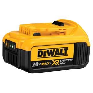 DEWALT 20 Volt Max 4.0 AH Premium XR Lithium Ion Battery Pack DCB204