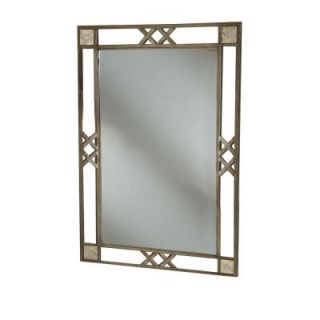 Hillsdale Furniture Brookside 46 in. x 32 in. Metal Framed Mirror 4815 890