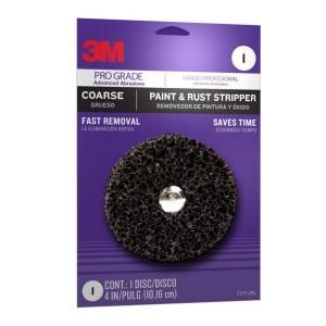 3M 4 in. Pro Grade Coarse Paint and Rust Stripper 7771 PG