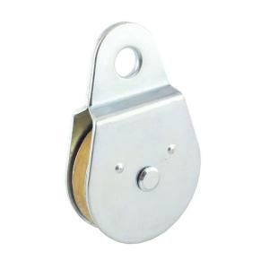 Crown Bolt 2 1/2 in. Zinc Plated Fixed Utility Pulley 55784