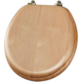 Mayfair Natural Reflections Round Closed Front Toilet Seat in Maple 9601BR 418