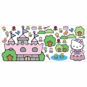 RoomMates Hello Kitty Princess Castle Peel and Stick Giant Wall Decals RMK1200GM