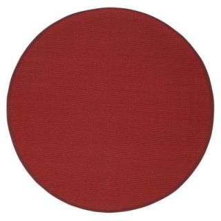 Home Decorators Collection Amherst Cranberry 6 ft. Round Area Rug 4439140170