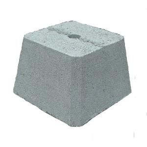 12 in. x 12 in. Concrete Pier Block with Hole 8053111