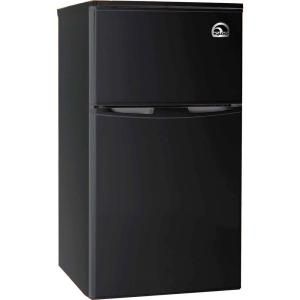 IGLOO 3.2 cu. ft. Mini Refrigerator in Black, 2 Door FR832 BLACK
