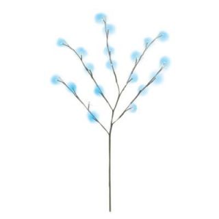 Brite Star 30 in. Battery Operated Blue LED Micro Mini Twig Tree 46 389 00