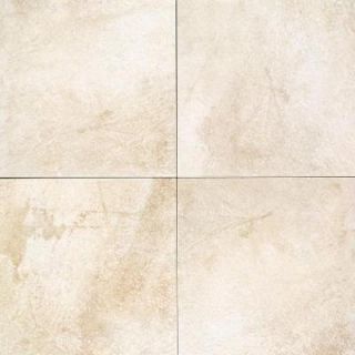Daltile Portenza Bianco Ghiaccio 21 in. x 21 in. Glazed Porcelain Floor and Wall Tile (14.74 sq. ft. / case) PZ0121211P