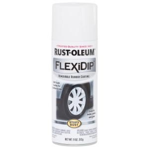Rust Oleum FlexiDip 11 oz. FlexiDip White Spray Paint 276290