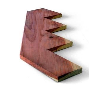 Mendocino 48 in. x 12 in. Redwood Riser 05765