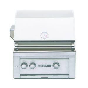 Sedona by Lynx 2 Burner Built In Stainless Steel Natural Gas Grill with Rotisserie L400PSR NG