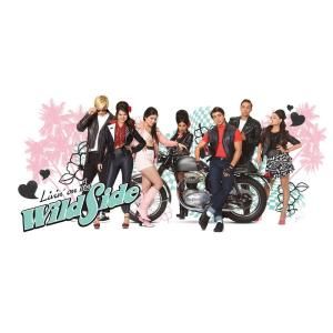 5 in. x 19 in. Teen Beach Movie Livin on the Wild Side Peel and Stick Giant Wall Decals RMK2336GM
