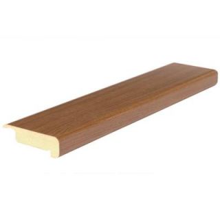 Mohawk Rustic Toffee Oak 19.05 in. Thick x 2.5 in. Width x 94 in. Length Stair Nose Laminate Molding MSTP 01202