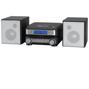 GPX AM/FM CD Home Music System HC221B
